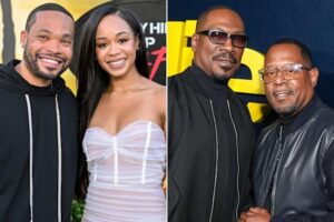 Martin Lawrence And Eddie Murphy’s Children Jasmin And Eric Welcome First Child Together