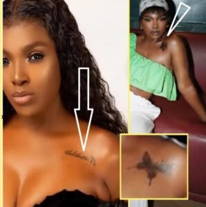 Annie Macaulay Covers ‘Idibia’ Tattoo With Butterfly